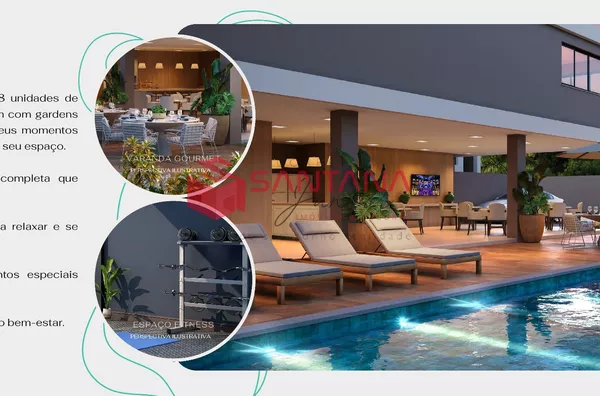 Apartamento 2/4 (suítes) em Buraquinho