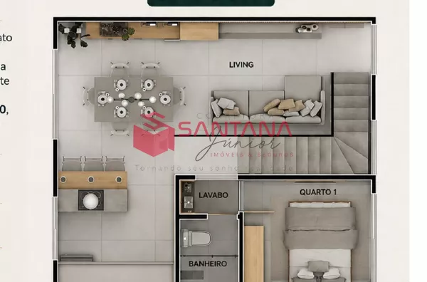 Casa em Condomínio à Venda em Abrantes, 3 Suítes, Residencial das Palmeiras, A partir de R$ 499.999