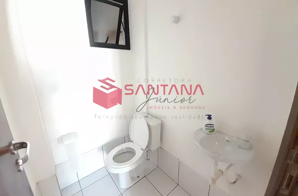 Loja com mezanino, em empresarial bem localizado em Lauro de Freitas - Foto 9