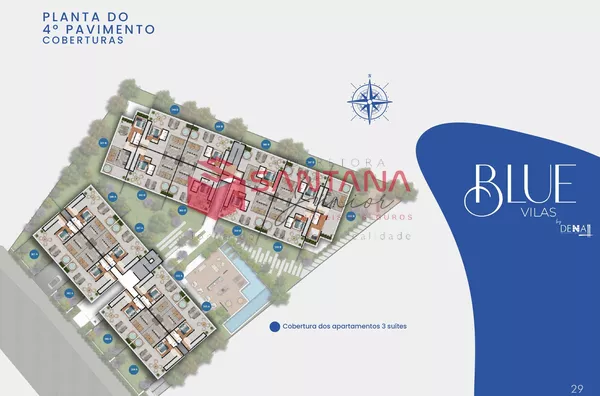 Apartamento 2 Suítes com Varanda Gourmet à Venda, Blue Vilas