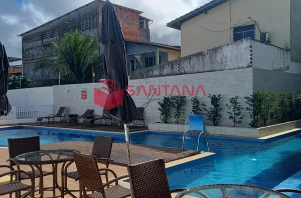 Cobertura nascente no Centro de Lauro de Freitas