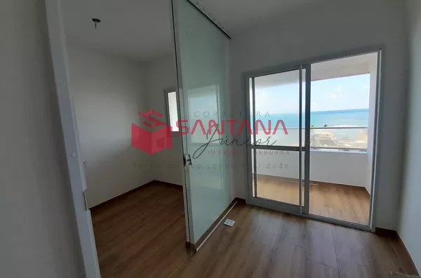 Loft com varanda vista mar na Pituba