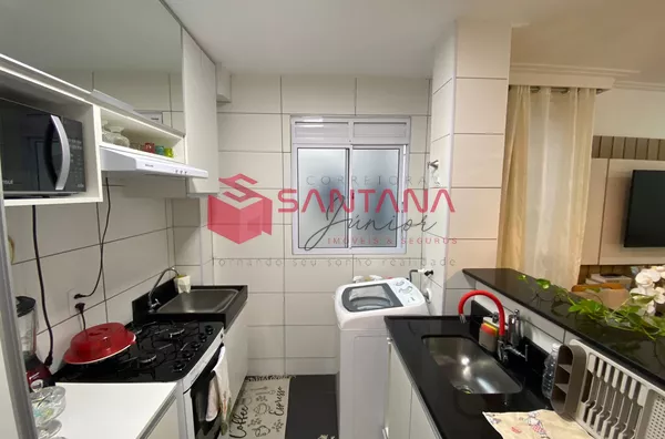 Apartamento nascente em Catu de Abrantes, 2 quartos