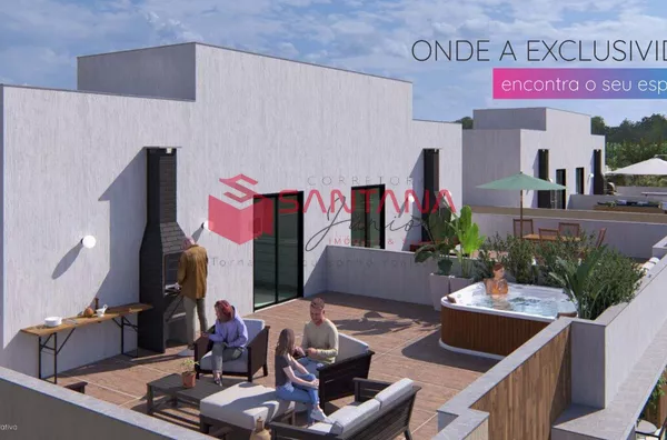 Apartamento 4 Suítes com Terraço em Buraquinho à Venda