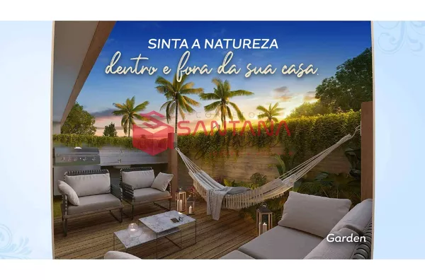 Seu três suítes com garden em Itacimirim