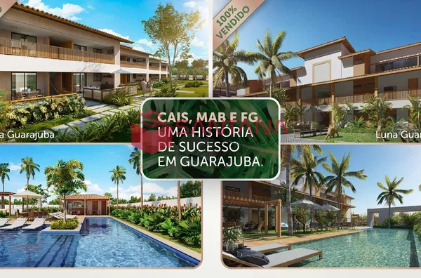 Últimas unidades! Seu 2 suítes com lavabo em Gurajuba!