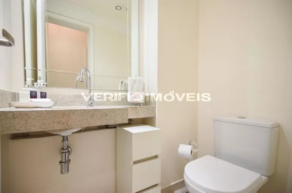 APARTAMENTO no 2º andar mobiliado com 2 dormitórios e 2 garagens