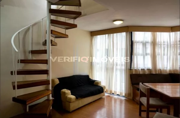 APARTAMENTO no 11º andar mobiliado com 1 dormitório e 1 garagem