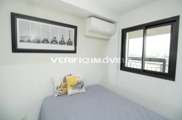 STUDIO no 10º andar mobiliado com 1 dormitório