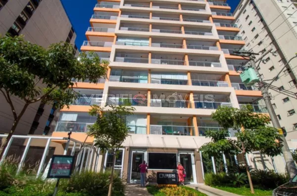 STUDIO no 1º andar mobiliado com 1 dormitório e 1 garagem