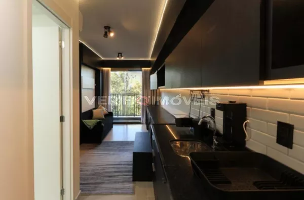 STUDIO no 6º andar mobiliado com 1 dormitório
