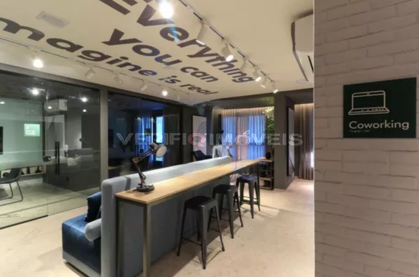 STUDIO no 6º andar mobiliado com 1 dormitório