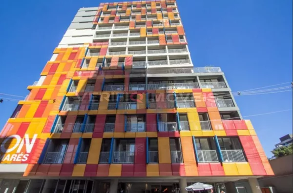 STUDIO no 10º andar mobiliado com 1 dormitório