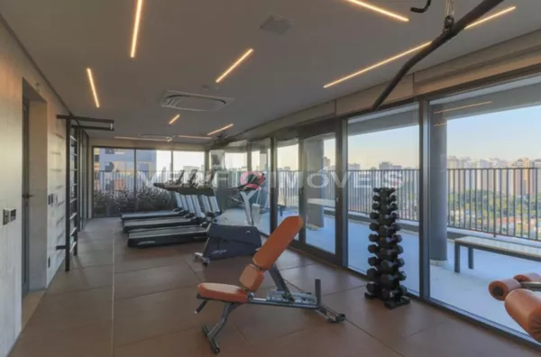 STUDIO no 11º andar mobiliado com 1 dormitório