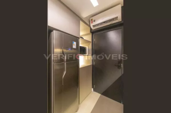 STUDIO no 7º andar mobiliado com 1 dormitório