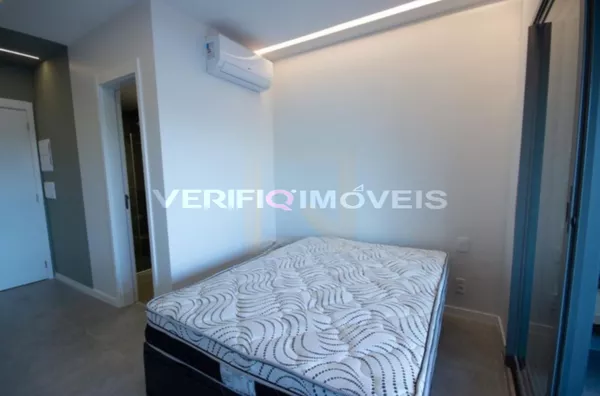 STUDIO no 9º andar mobiliado com 0 dormitório