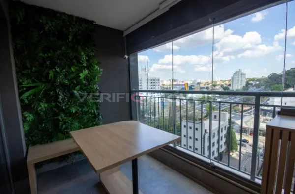 STUDIO no 9º andar mobiliado com 0 dormitório