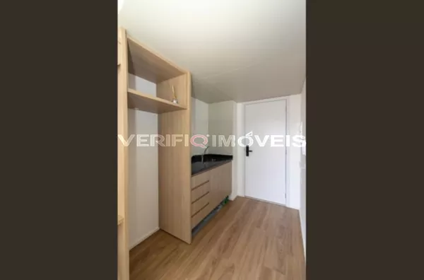 STUDIO no 12º andar mobiliado com 1 dormitório