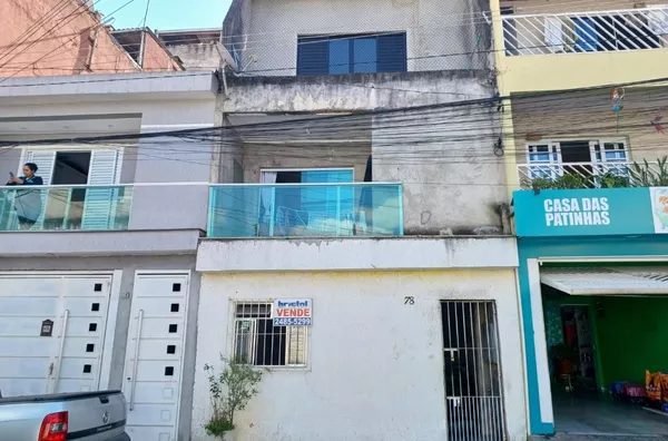 Terreno com duas casas à venda, por R$ 460.000 - Jardim Vila Rica - São Paulo/SP - Foto 1