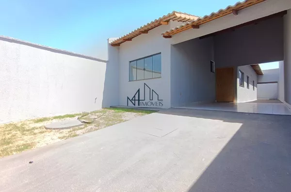 Casa 03 quartos - Setor Rosa dos Ventos - Aparecida de Goiânia - GO - Foto 1