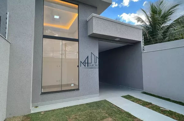 Casa 3 quartos - Conde dos Arcos - Aparecida de Goiânia - GO - Foto 1