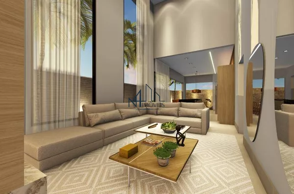 Casa com 03 suites - ParqVille Pinheiros - Aparecida de Goiânia - GO - Foto 4