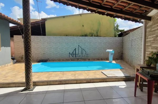 Casa 03 quartos - Bairro Vera Cruz - Aparecida de Goiânia - GO - Foto 1
