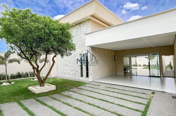 Casa 03 suites -  Cidade Satélite São Luiz - Aparecida de Goiânia - GO - Foto 1