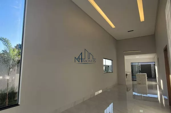 Casa 3 Quatos - Residencial Solar Central Park - Aparecida de Goiânia - GO - Foto 4