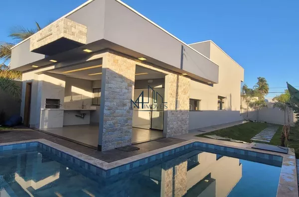 Casa 3 Quatos - Residencial Solar Central Park - Aparecida de Goiânia - GO - Foto 1