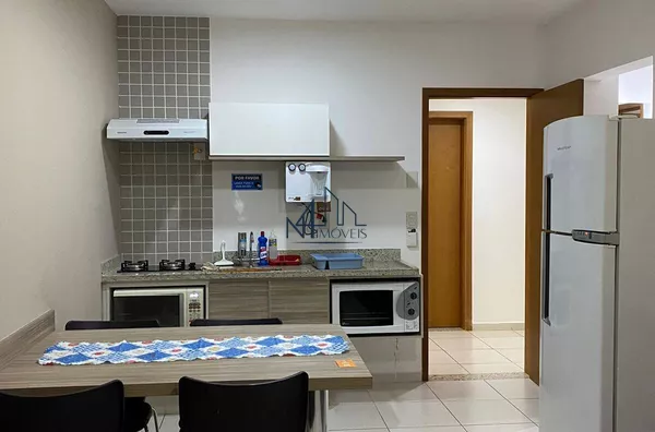 Apartamento 01quarto - Riviera Park Hotel  - Caldas Novas- Go - Foto 5