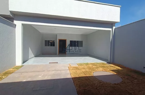 casa 3 quartos - Rosa dos ventos - Aparecida de Goiânia - GO - Foto 1