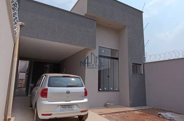 Casa 3 Quartos - Bairro Cardoso Continuação - Apararecida de Goiânia - GO - Foto 1
