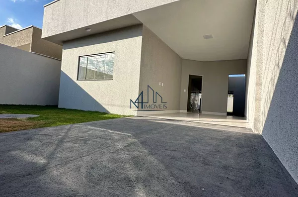 Casa 3 Quartos - Vila Alzira - Aparecida de Goiânia - GO - Foto 1