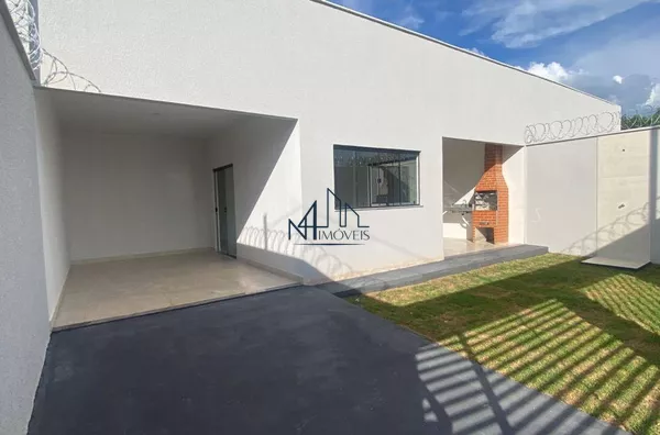 Casa 2 Quartos - Nova Olinda - Aparecida de Goiânia - GO - Foto 1