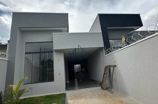 Casa 03 quartos - Parque das Nações - Aparecida de Goiânia - GO - Foto 1