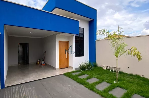 Casa 3 Quartos - Parque Veigar Jardim - Aparecida de Goiânia - Go - Foto 1