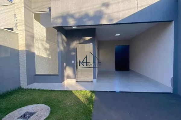 Casa 3 Quartos - Res. Garavelo Park - Aparecida de Goiânia - GO - Foto 1