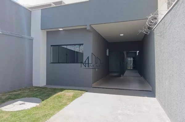 Casa 3 Quartos - Jardim Boa Esperança - Aparecida de Goiânia - GO - Foto 1
