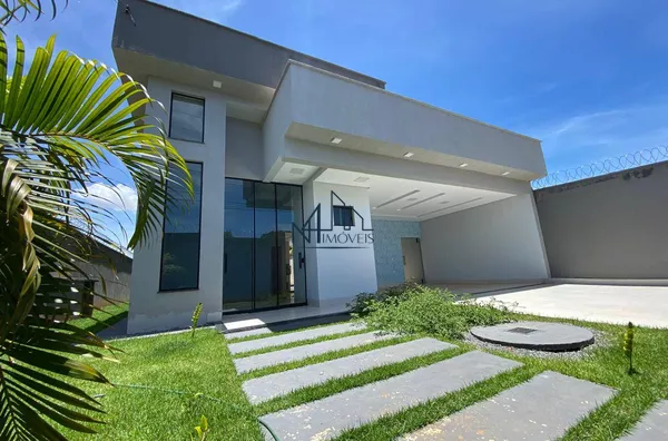 Casa 3 Suítes com Piscina - Vila Oliveira - Aparecida de Goiânia  - GO - Foto 1