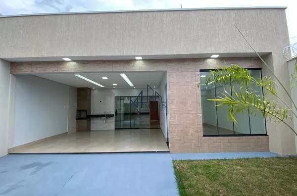 Casa 03 quartos - Jardim Belo Horizonte - Aparecida de Goiânia - GO - Foto 1