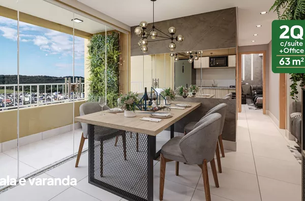 GOLDEN GATE APARTAMENTOS/2 E 3 QUARTOS SUÍTE/PLANTAS DE 63M²-76M² E 85M²