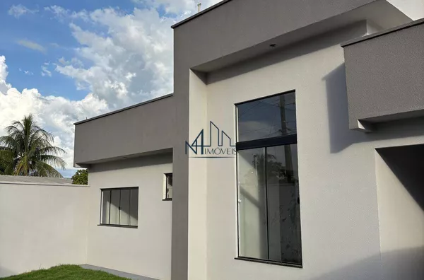 Casa 2 Quartos - Rosa dos Ventos - Aparecida de Goiânia - GO - Foto 1