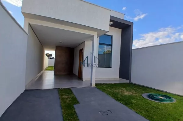 Casa 3 Quartos - Parque Itatiaia - Aparecida de Goiânia - GO - Foto 1
