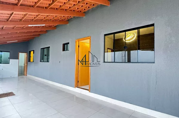 Casa 2 Quartos Sozinha no Lote - Res. Solar Garden I - Aparecida de Goiânia - Foto 3
