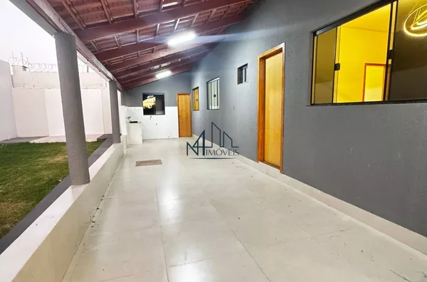 Casa 2 Quartos Sozinha no Lote - Res. Solar Garden I - Aparecida de Goiânia - Foto 4