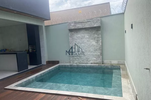 Casa 3 Suítes Sozinha no Lote - Cidade Satélite São Luiz - Ap. de Goiânia - Foto 5
