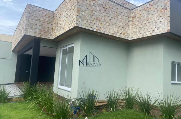 Casa 3 Suítes Sozinha no Lote - Cidade Satélite São Luiz - Ap. de Goiânia - Foto 2
