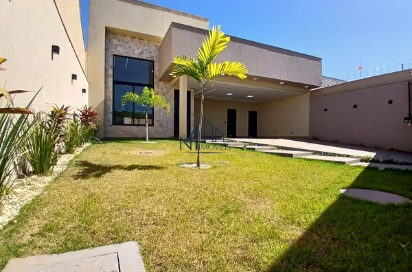 Casa 3 Suítes Sozinha no Lote - Cidade Satélite São Luiz - Ap. de Goiânia - Foto 1