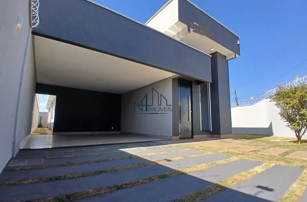 Casa de Esquina 3 Suítes - Vila Mariana - Aparecida de Goiânia - GO - Foto 1
